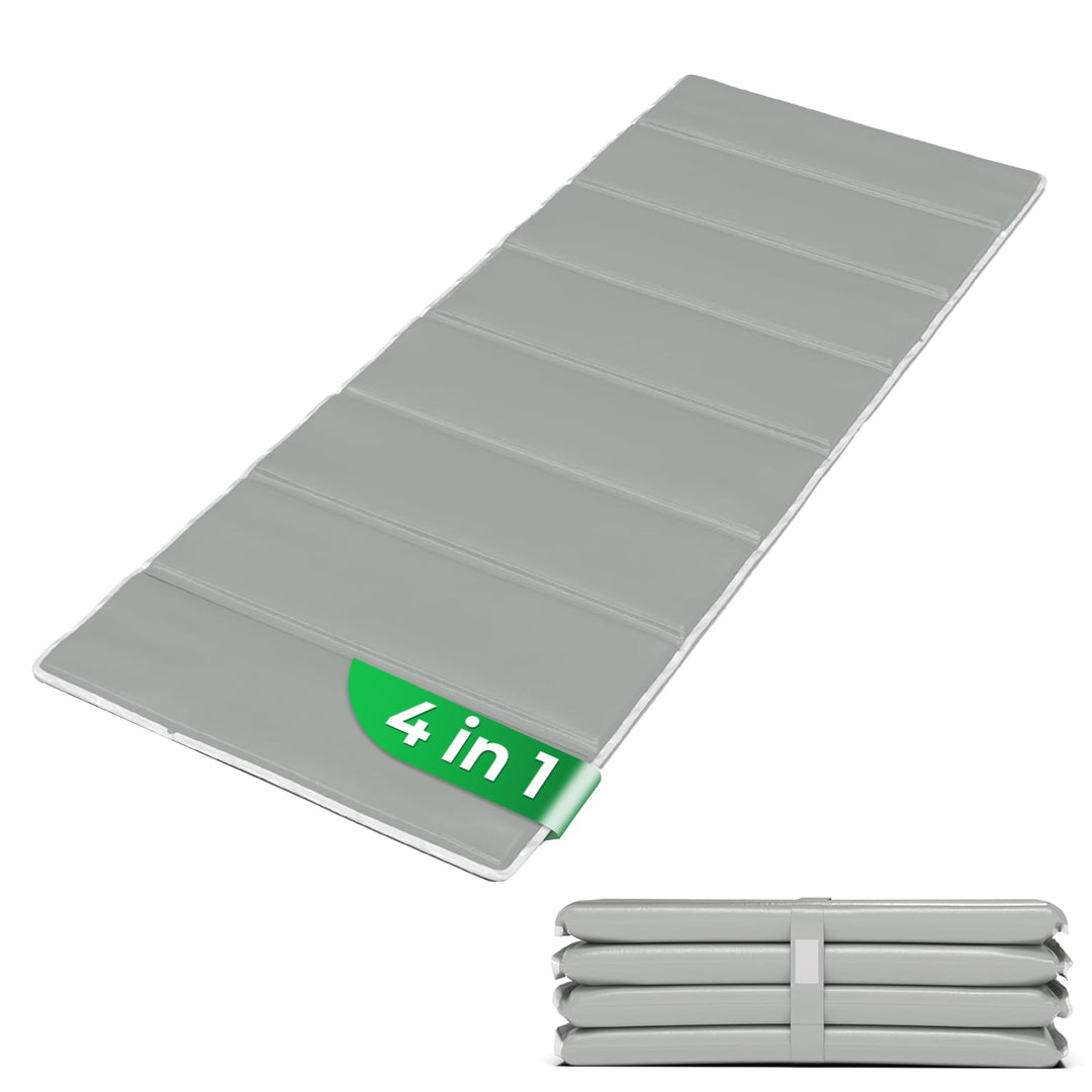 StarK Strandmatte klappbar leicht 190×60 cm gepolstert für Strand &amp; Garten | Kompakt faltbar, wasser