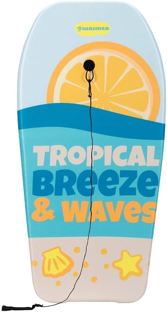 Bodyboard - 93 x 48 x 5,2 cm Tropical Breeze Blau, Tropical Breeze Blau