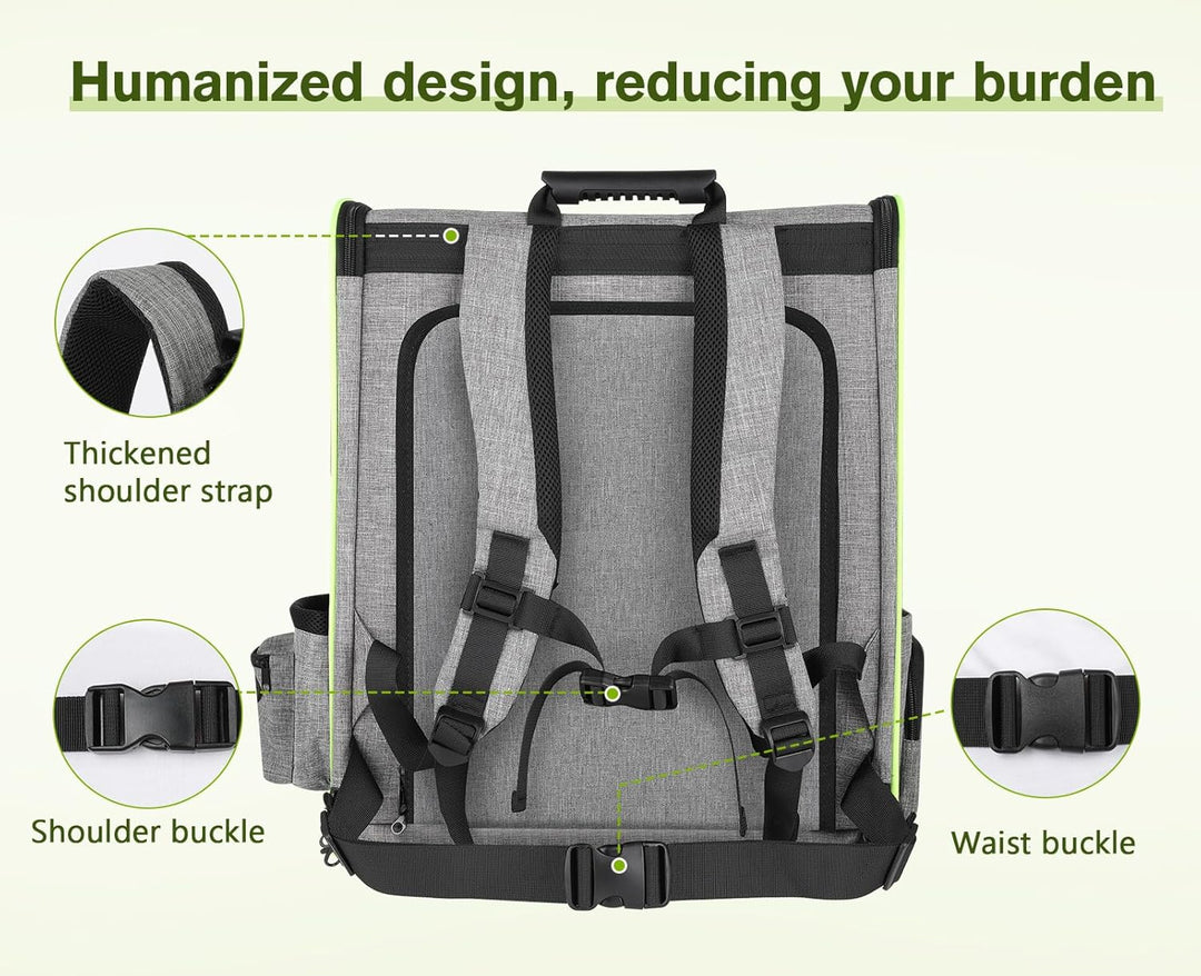 pecute Hunderucksack, Erweiterbar Faltbar, Katzenrucksack Grosse Katzen mit Anti-offener Reissversch