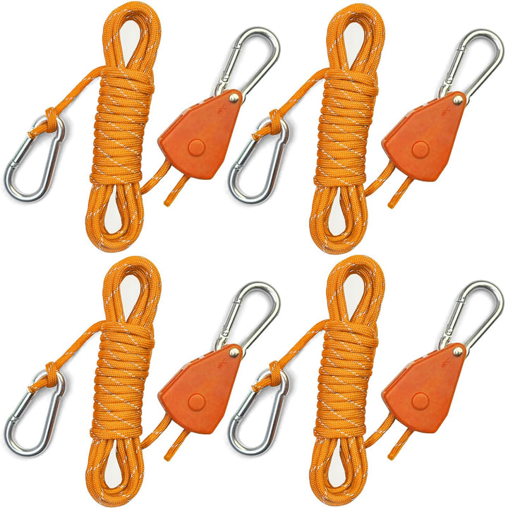 4,6 m Paracord-Seil, Spanngurt, Ratschengurt, kleines reflektierendes Seil, Zeltplane, Wachsen, einz