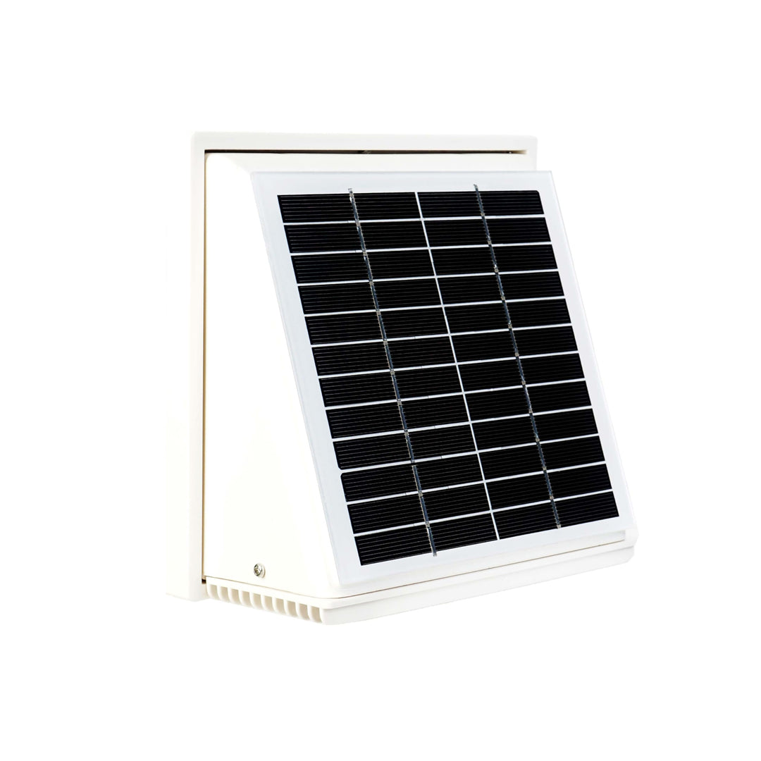 WATTSTUNDE AERO Solarlüfter eckig, solarbetriebener Lüfter für Wohnmobil, Boot, Gartenhaus, Gewächsh