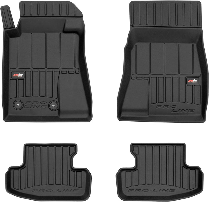SMK Gummimatten auto fussmatten Satz für Ford Mustang VI 2014-2023 Erleben Sie einen neuen Standard