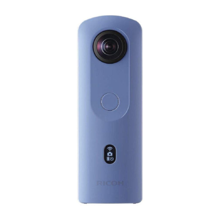 Ricoh Imaging RICOH Theta SC2 BLAU, 360°-Kamera mit Bildstabilisierung, hohe Bildqualität, High-Spee
