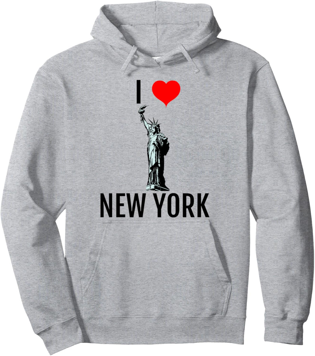 I Love NY Statue of Liberty Proud New Yorker Souvenir Geschenk Pullover Hoodie