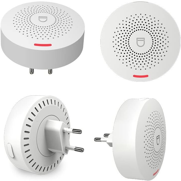 JANDEI - WiFi-Alarm System mit Sirene, Magnetdetektor, Türsensoren, Fernbedienung. Steuerung per Han