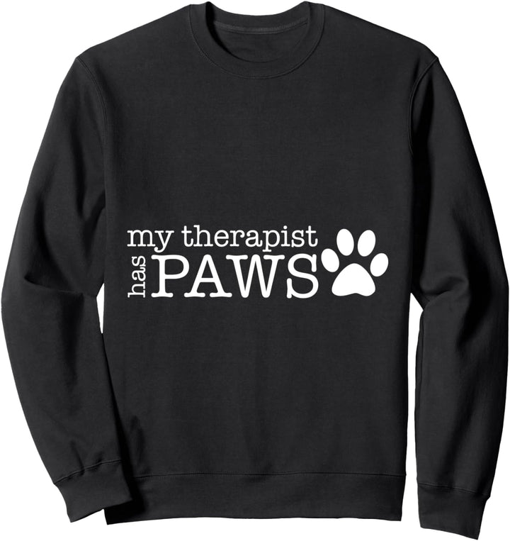 Mein Therapeut hat Pfoten Sweatshirt
