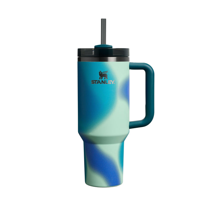 Stanley 1913 Quencher H2.0 Flowstate Trinkflasche Mit Strohhalm - Thermobecher Kühlt 11 Stunden - 48