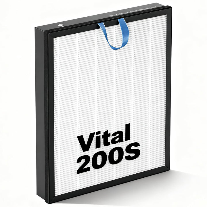 Vital 200S Ersatzfilter kompatibel mit LEVOIT Vital 200S Luftreiniger, H13 HEPA Filter mit Aktivkohl