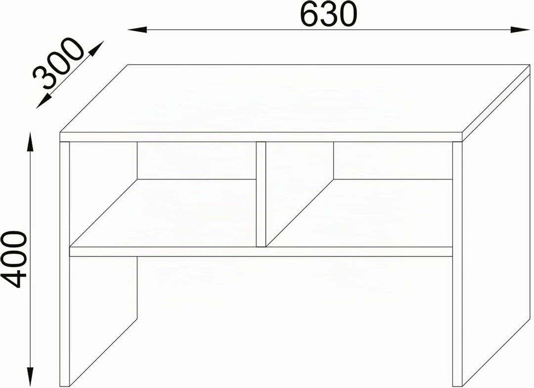 VCM Holz Beistelltisch Couchtisch Sofatisch Wohnzimmertisch Kaffeetisch Nachto S Weiss, Weiss