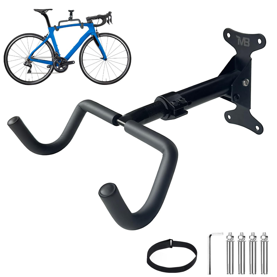 Fahrrad Wandhalterung, Fahrrad Montageständer, Falibar bis 30kg, Höhen- und Abstandsverstellbar, Fah