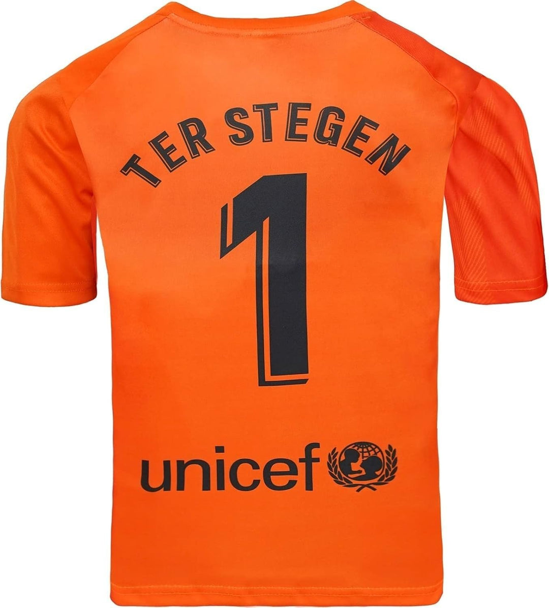 NIHMEX Barcelona TER Stegen Kinder Torwart Trikot Fussball 