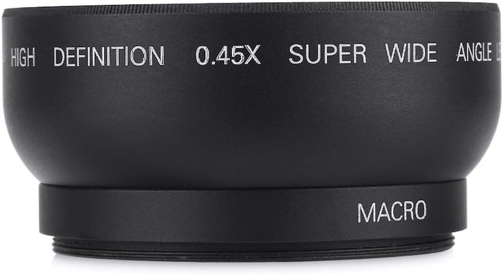 143 Weitwinkel-Objektiv 52 mm 0,45 x, Universal-Konvertierungsobjektiv 52 mm für Fotoapparate/Canon/