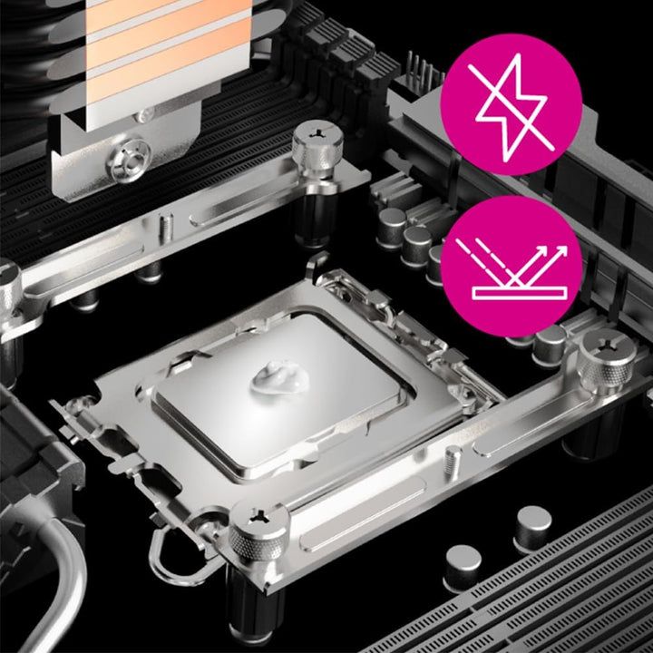 Akasa Wärmeleitpaste T6 ProGrade Max, Wärmeleitpaste Kühlkörper für CPU/GPU/alle Kühler, nicht aushä