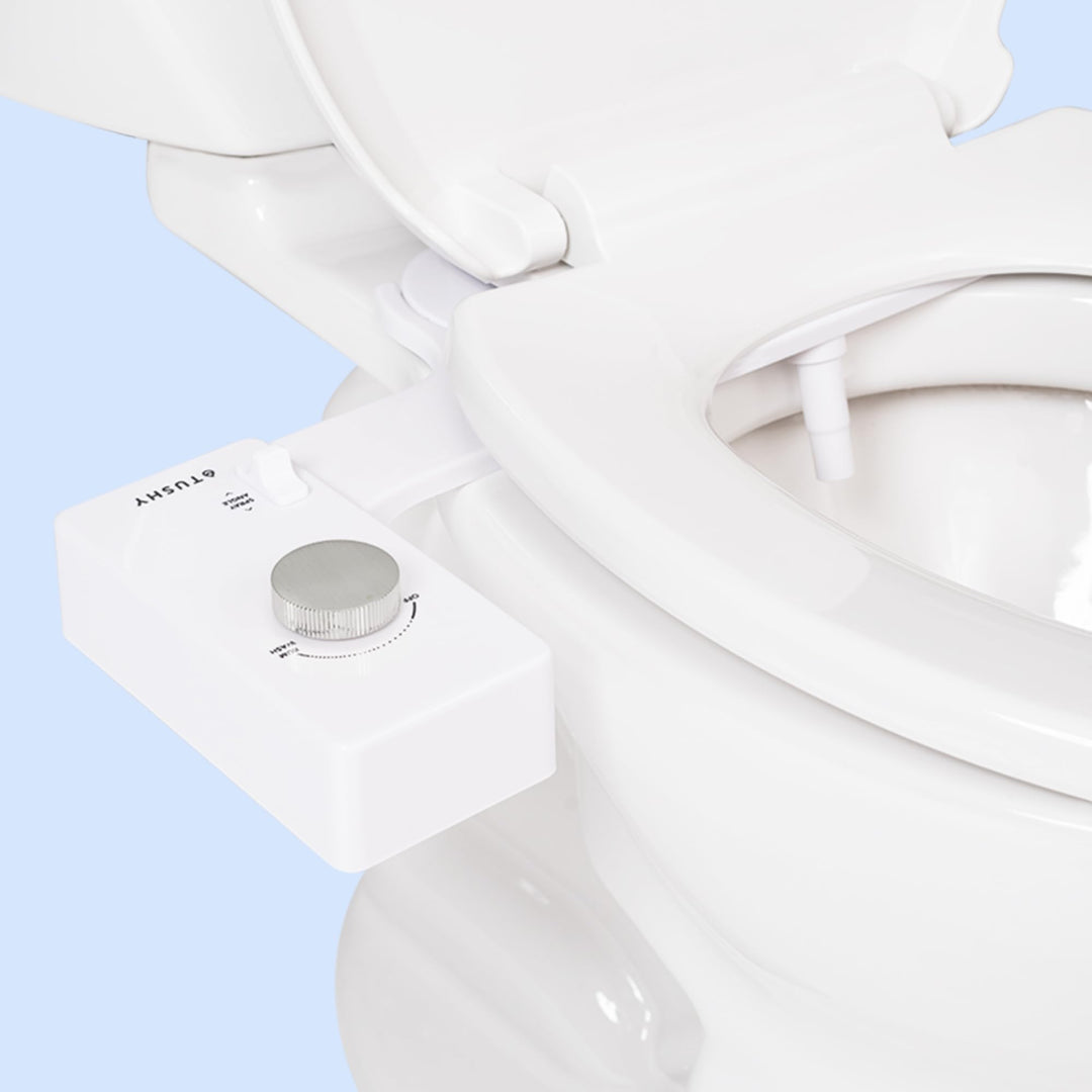 TUSHY Classic 3.0 Bidet-Toilettensitz-Aufsatz, nicht elektrischer, selbstreinigender Wassersprüher m