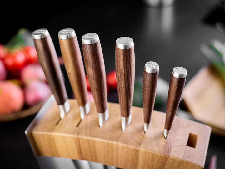 RÖSLE Gemüsemesser Masterclass, Hochwertiges Küchenmesser zum Zerkleinern von Obst und Gemüse, Made