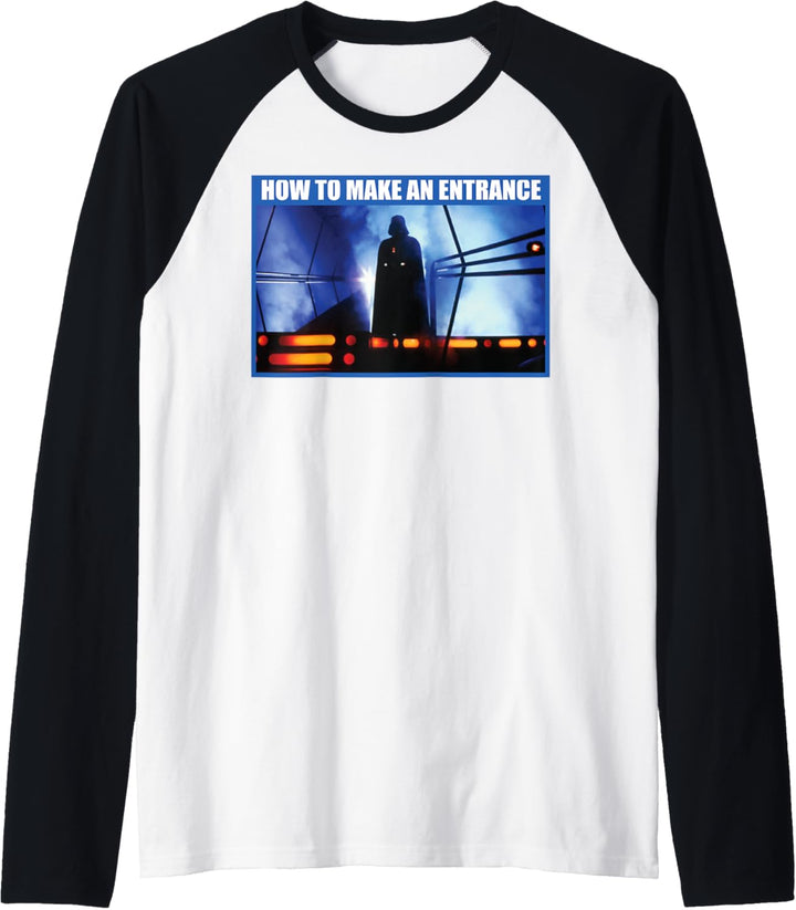 Star Wars Darth Vader How To Make An Entrance Raglan