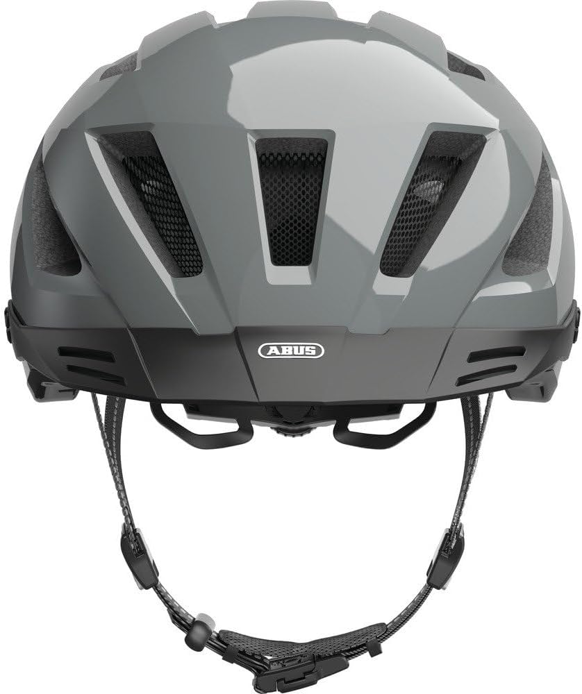 ABUS Stadthelm Pedelec 2.0 - Fahrradhelm mit Rücklicht und Regenhaube - für den Stadtverkehr - für D