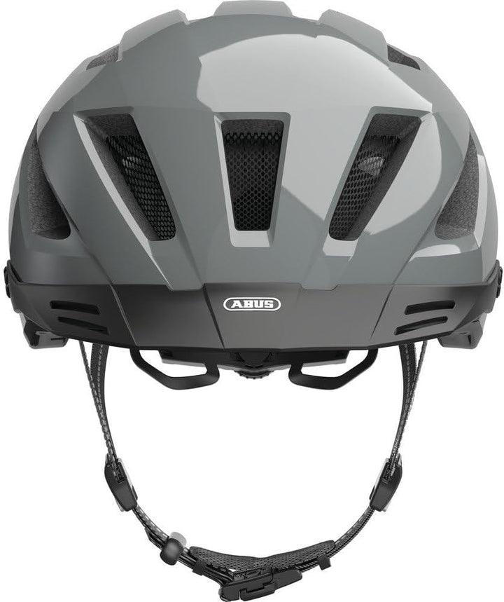 ABUS Stadthelm Pedelec 2.0 - Fahrradhelm mit Rücklicht und Regenhaube - für den Stadtverkehr - für D