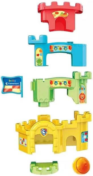 Clementoni Turm mit Kugeln Pyramide Schloss Baby
