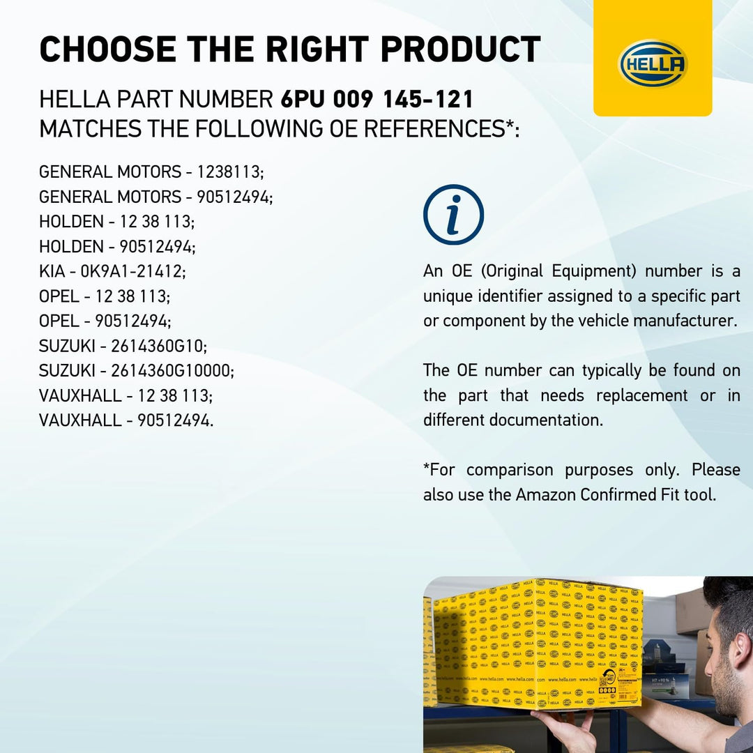 HELLA 6PU 009 145-121 Sensor, Drehzahl - Kabel: 170mm