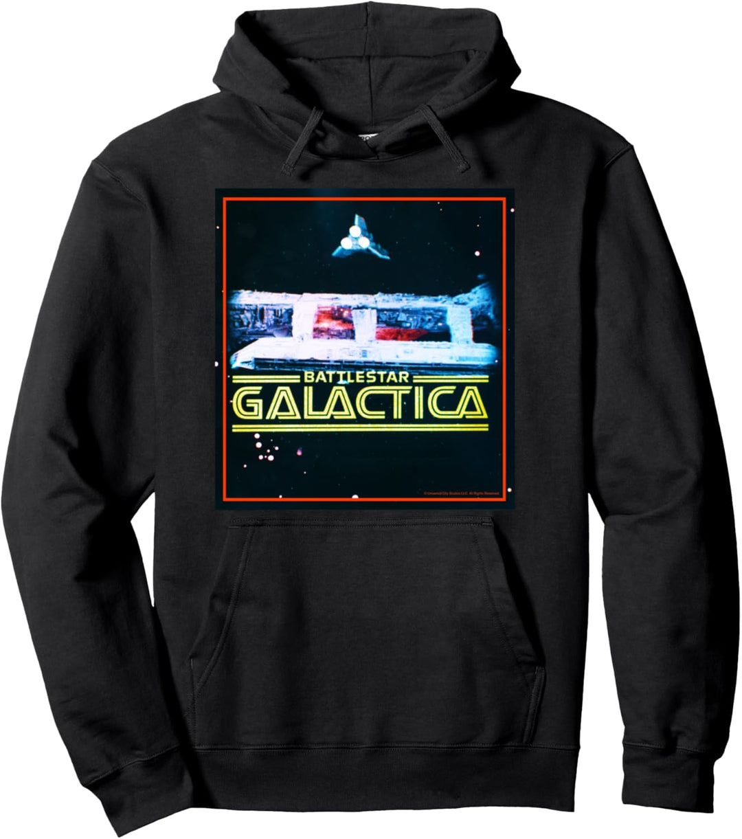 Battlestar Galactica Classic Poster Pullover Hoodie