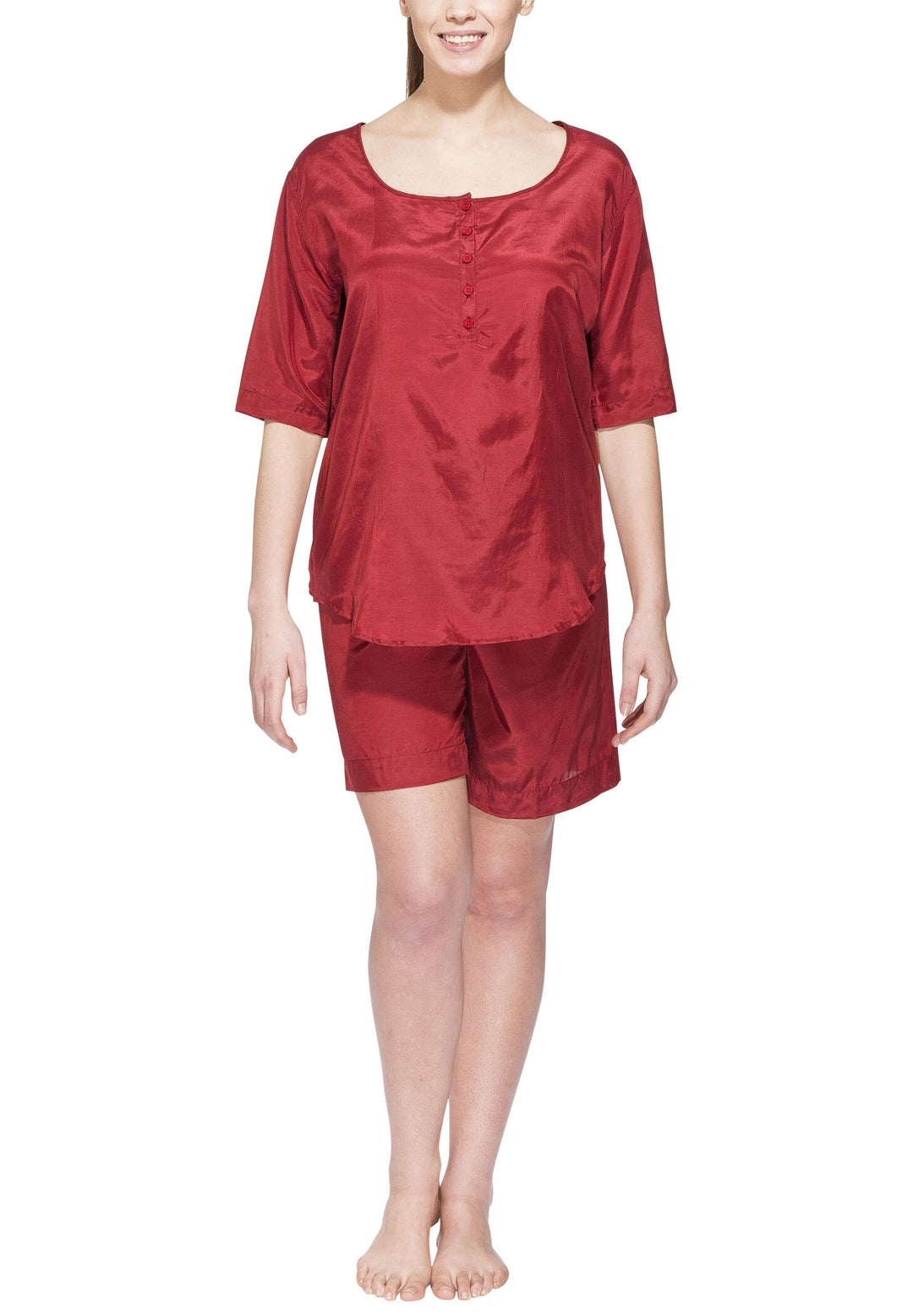Cocoon Adventure Nightwear Damen, Pyjama M Raspberry, M Raspberry