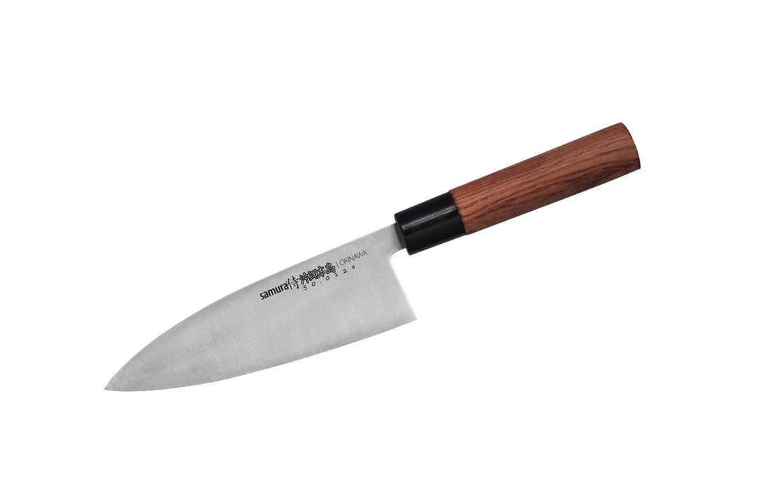 SAMURA Okinawa Professionelles Japanisches Küchenmesser Deba 170mm/6.7"