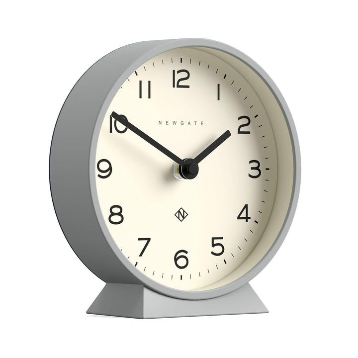 NEWGATE® M Mantel - Silent Sweep Kaminuhr - 'No Tick' - Moderne Kaminuhr - Kleine Uhr - Wohnzimmeruh