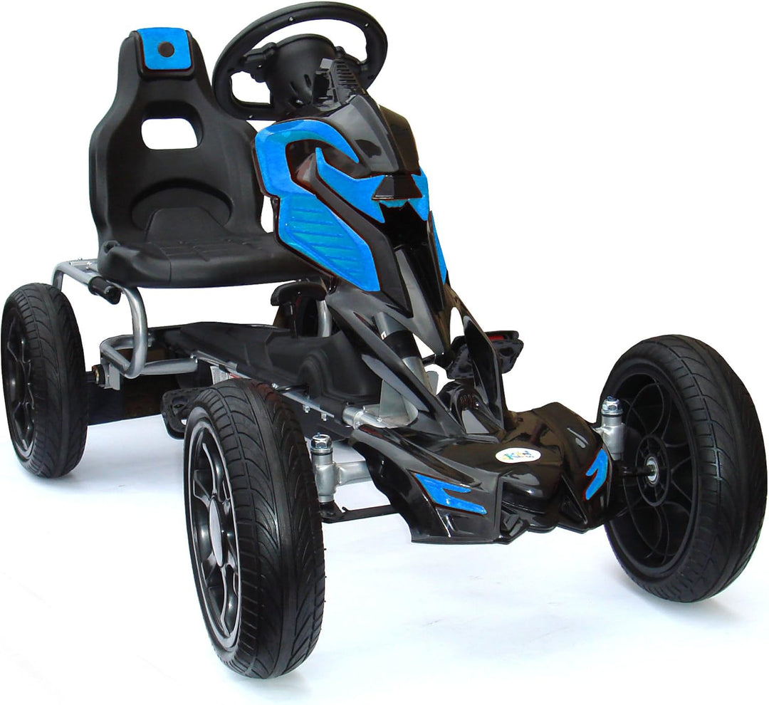 Kinder Pedal Go Kart - 5-12 Jahre, Mit Pedal, Shaum Reifen Eva Wheels