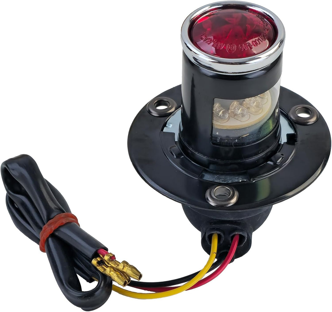 Motorrad LED Rücklicht LUCAS Lampe Klein Classic Schwarz mit E-Prüfzeichen