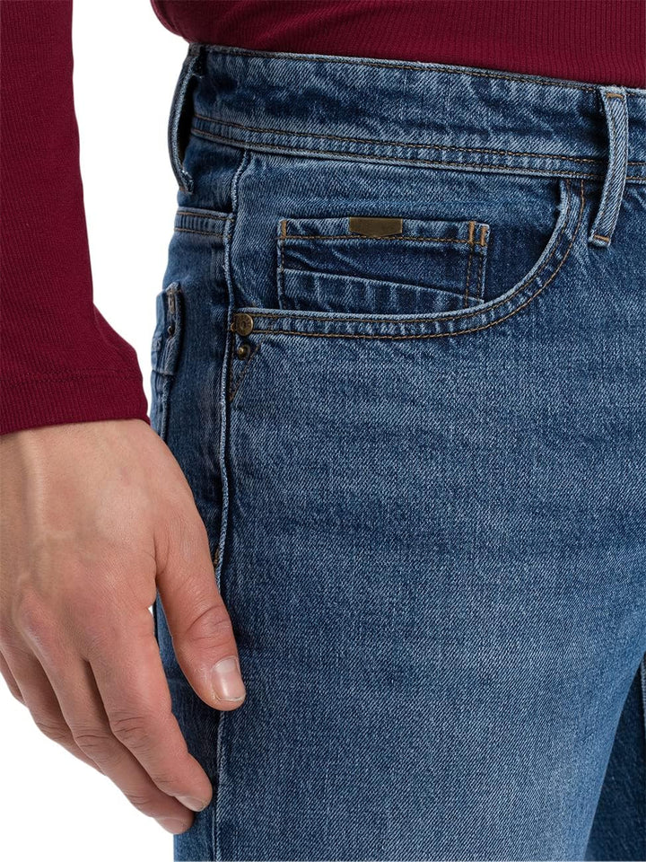 Cross Jeans Herren Relaxed Jeanshose New Antonio 30W / 30L Acid Blue, 30W / 30L Acid Blue