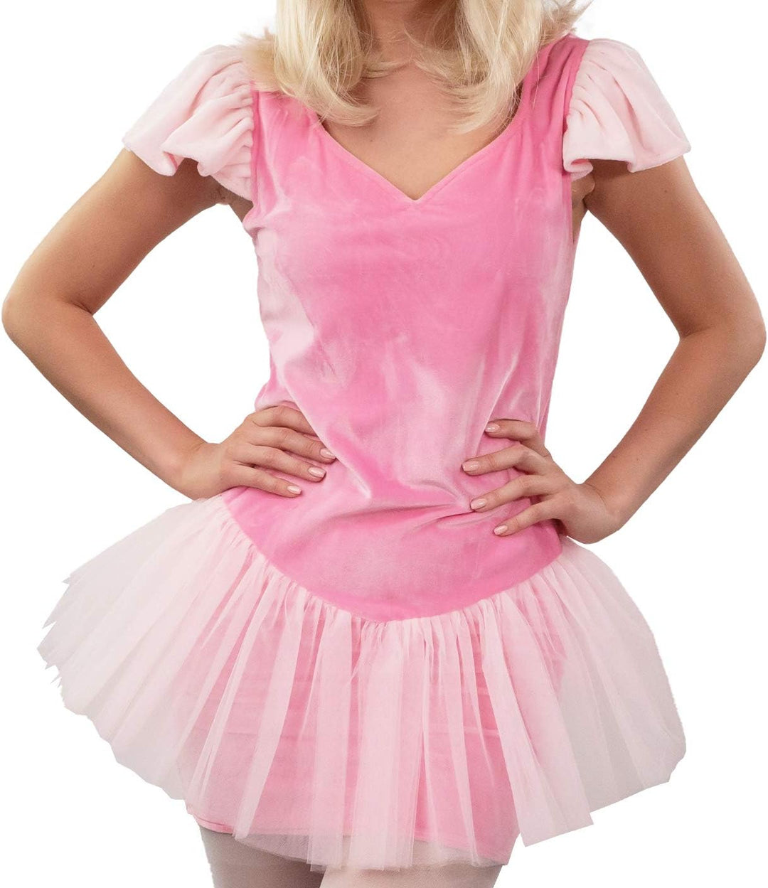 Kleid Schweinchen (Kleid, Haarreif mit Ohren, Nase) S-M, S-M