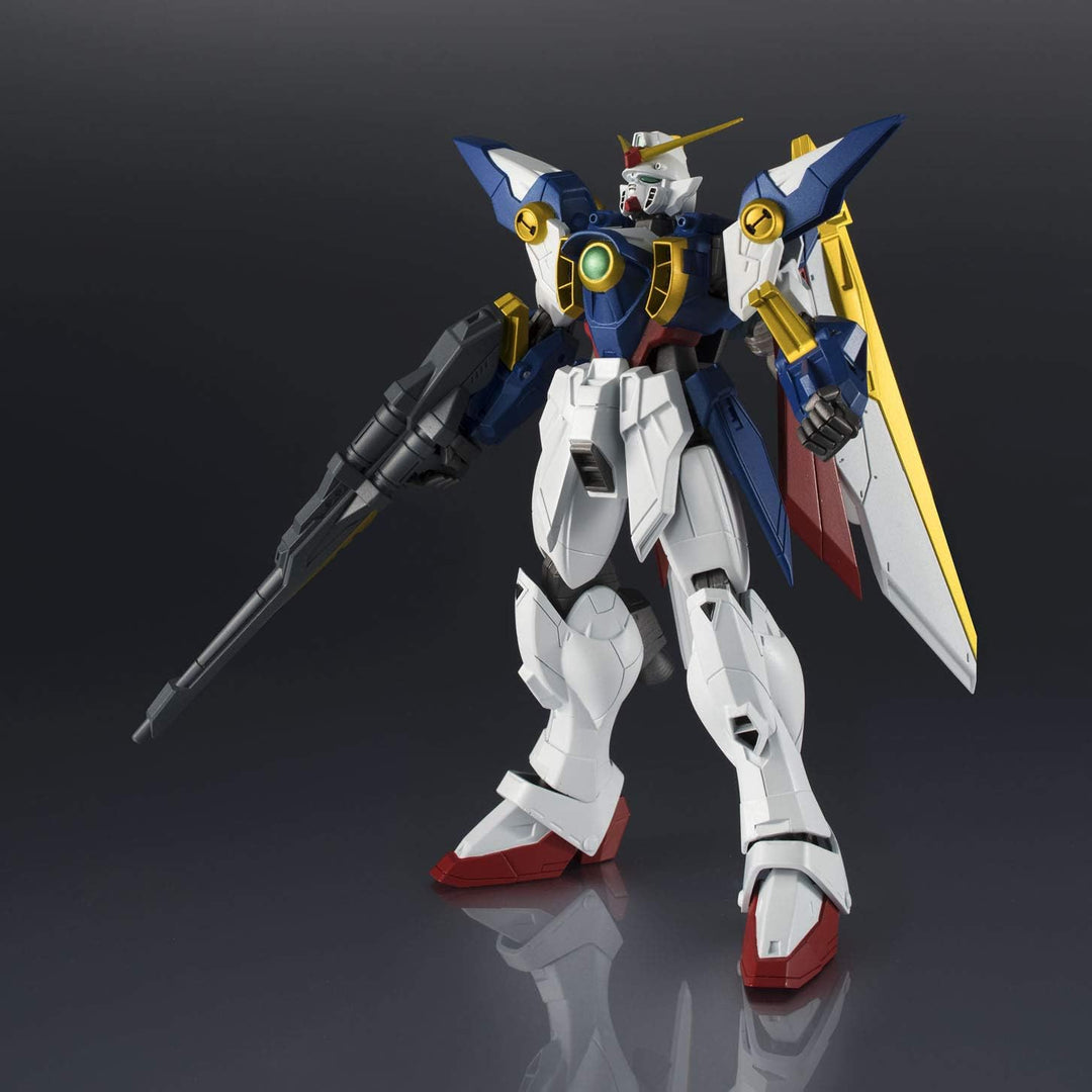TAMASHII NATIONS -XXXG-01W Wing 40th Anniversary Figur 15,5 cm Mobile Suit Gundam Universe, Farbe (B