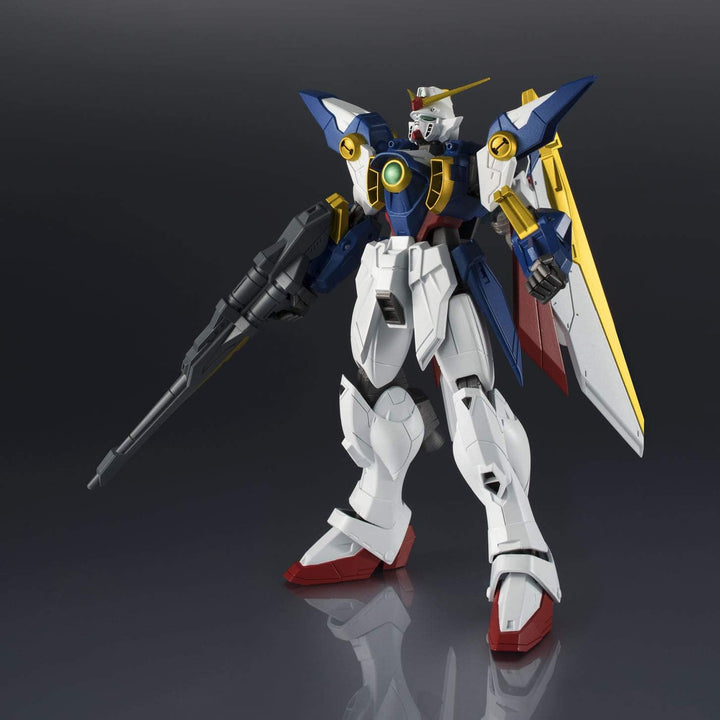 TAMASHII NATIONS -XXXG-01W Wing 40th Anniversary Figur 15,5 cm Mobile Suit Gundam Universe, Farbe (B
