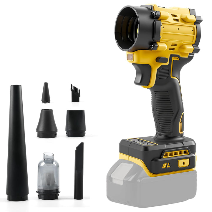 Kabelloses Gebläse &amp; Handstaubsauger 2-in-1 für Dewalt 20V Akku (KEIN Akku) | 150W bürstenloser Druc