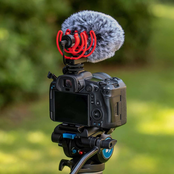Saramonic Vmic Mini II On-Camera Shotgun Mic for Cameras, Mobile Devices & More with Rycote Shock Mo