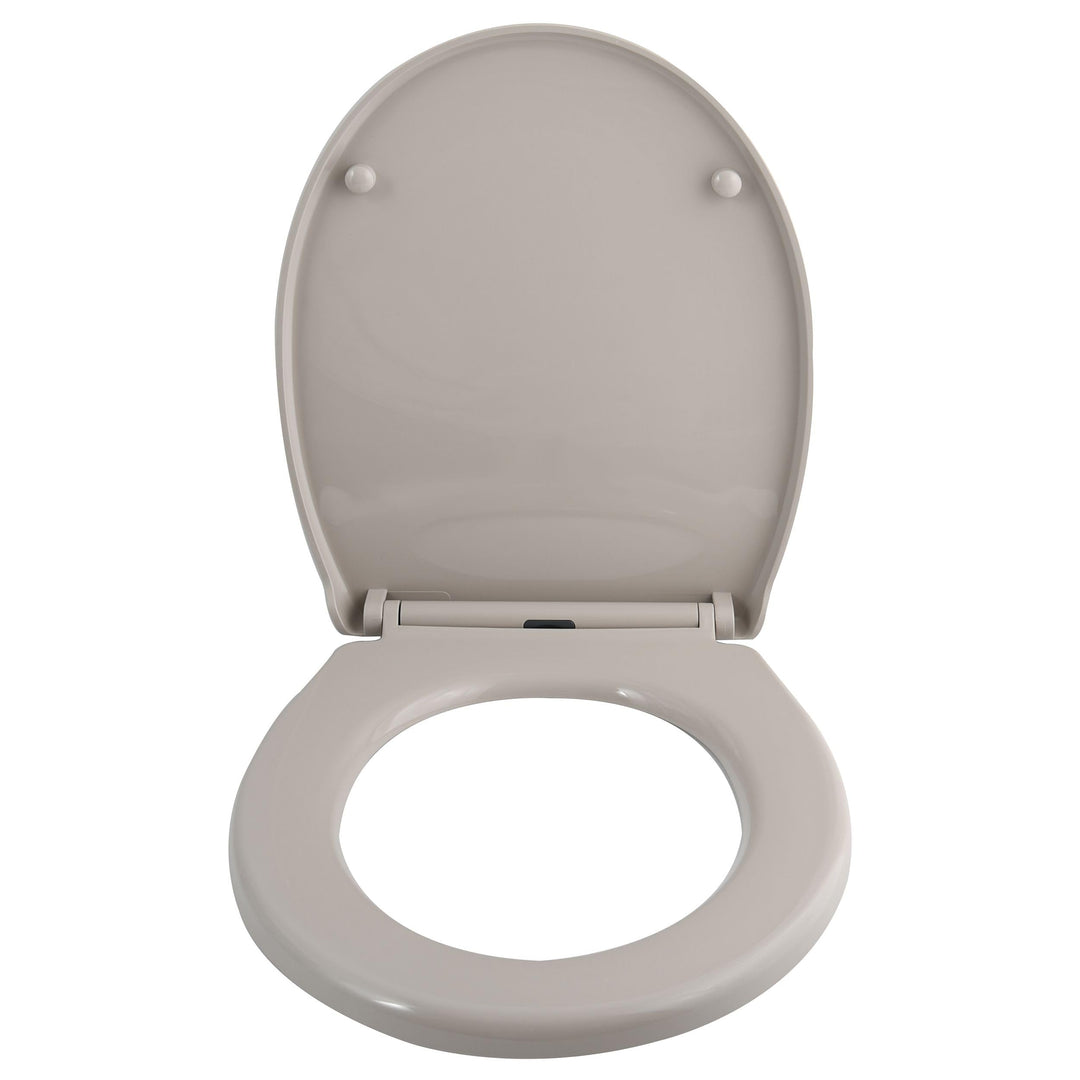 spirella Toilettendeckel oval Klodeckel mit Quick-Release-Funktion und Softclose Absenkautomatik. An