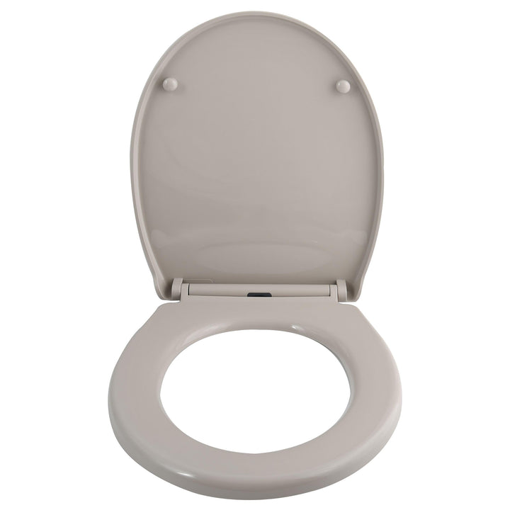 spirella Toilettendeckel oval Klodeckel mit Quick-Release-Funktion und Softclose Absenkautomatik. An