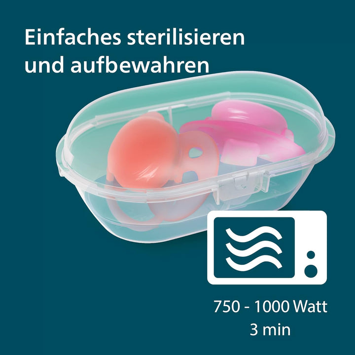 Philips AVENT Ultra Soft Schnuller, 2er-Pack – BPA-freier Schnuller für Babys von 6 bis 18 Monaten,