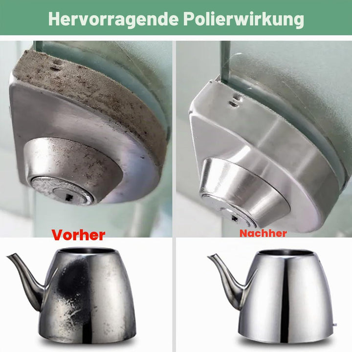 ATOPLEE Wolle Polierscheibe, 5 Stück 125mm DIA Polierscheibe für Winkelschleifer, Wolle Filz Poliers