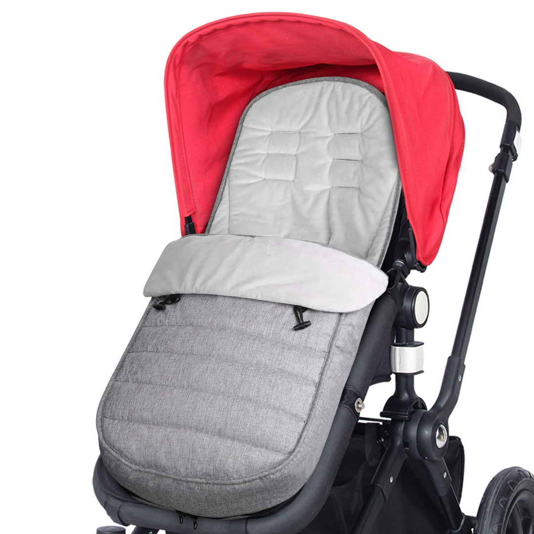 WD&CD Babyfusssack Einschlagdecke Babyschale WinterFusssack für Kinderwagen mit Fleece Gefüttert, Wa