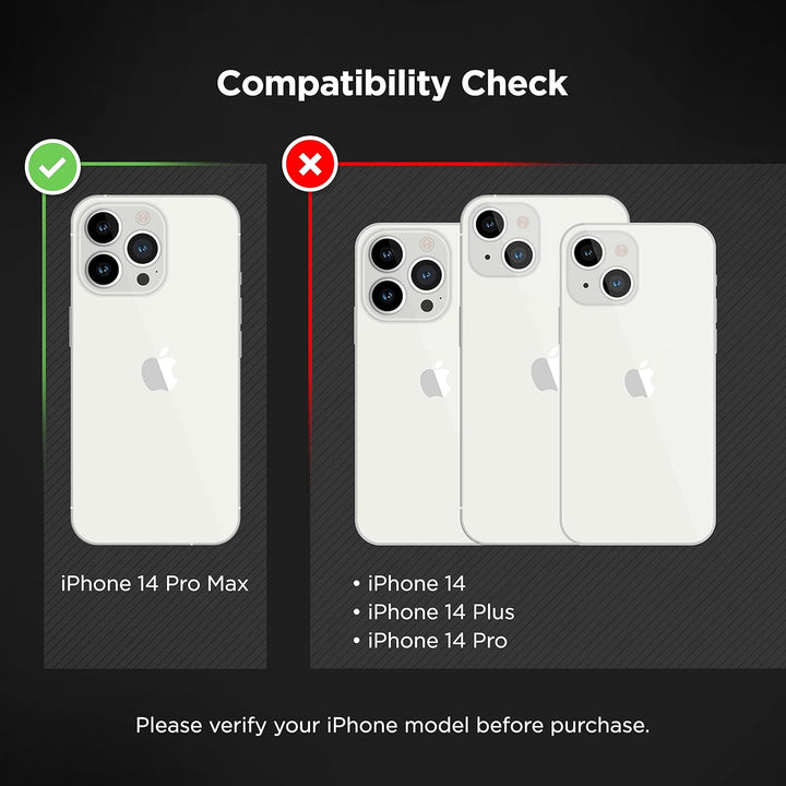 Encased Magnetische Schutzhülle für iPhone 14 Pro Max Hülle mit Gürtelclip Holster, kompatibel mit M