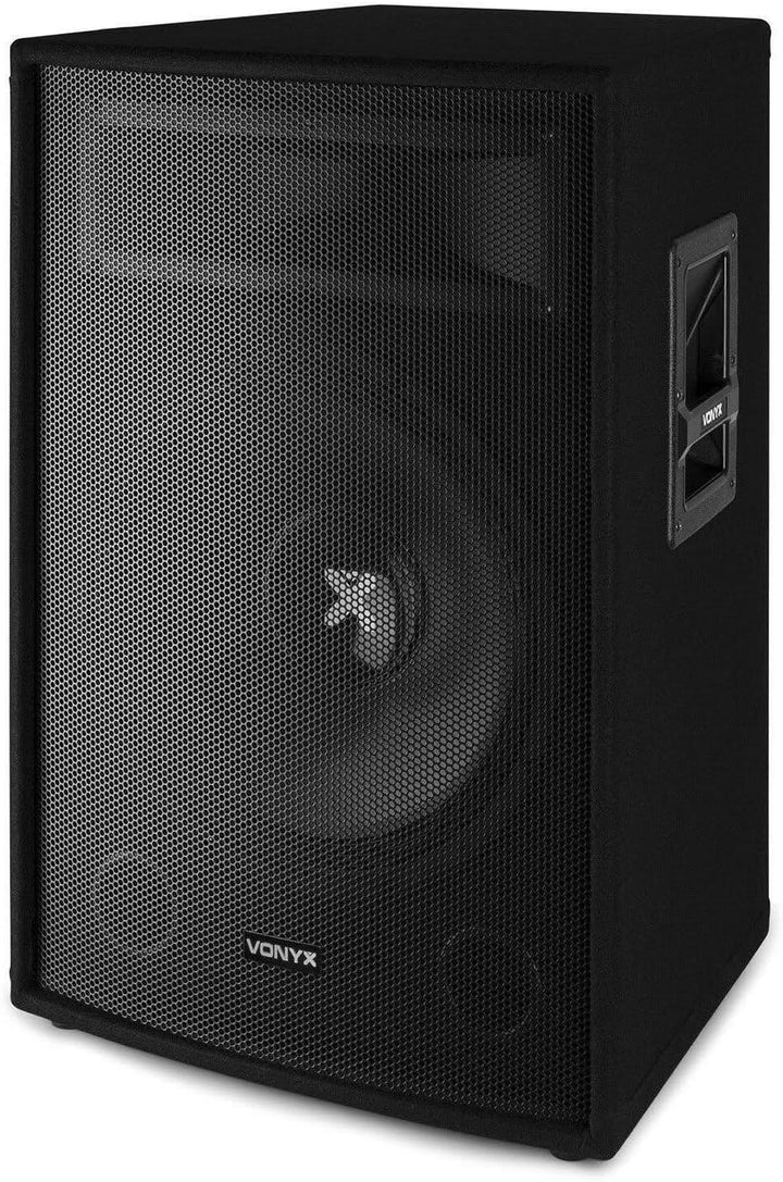 Vonyx SL15 PA Lautsprecher Passiv 800 Watt Partybox, 15 Zoll Passiv, Disco, DJ Party Lautsprecher mi