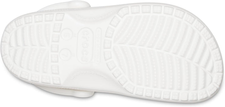 Crocs Unisex Classic Clog 34/35 EU Weiss, 34/35 EU Weiß