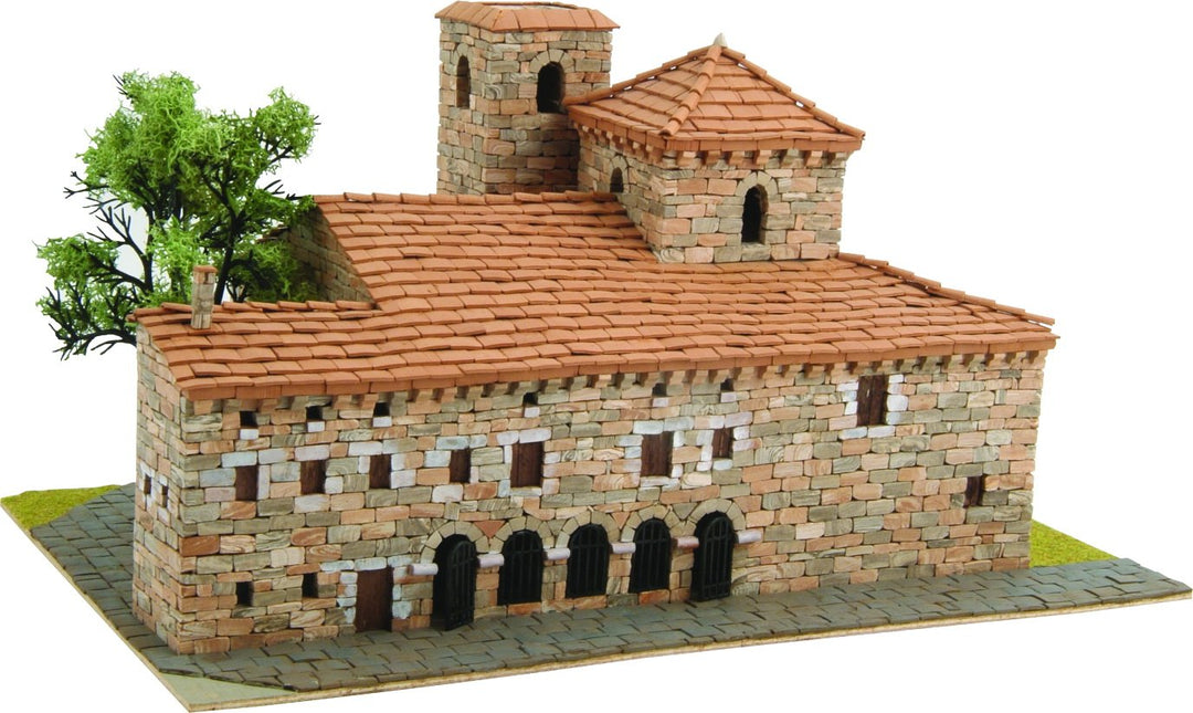 DOMUS Kits Domus Kits40096 3756 Teile Romanica 19 S. Andres De Armentia Kirche Modell, Massstab 1:11