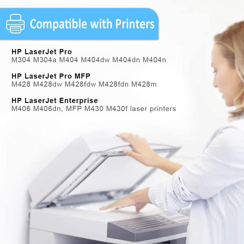 2 Packungen Kompatible Tonerkartusche 59A CF259A Standard Kapazität 3000 Seiten für HP Drucker M304a