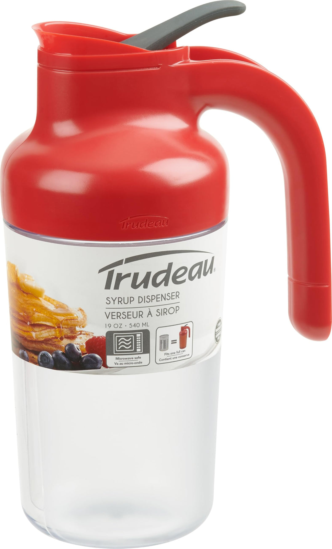Trudeau Sirupspender, 540 ml, Rot