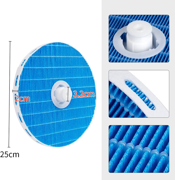 FY1114/FY5156 Luftbe feuchter filter primäre Aktivkohle filter baumwolle für Philips HU5930 HU5931 N
