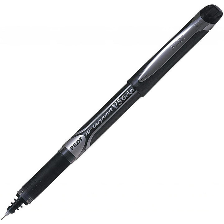 Pilot V5 Tintenroller gummierter Griff Nadelspitze 0,5 mm Schreibspitze 0,3 mm Strichbreite 12 Stück