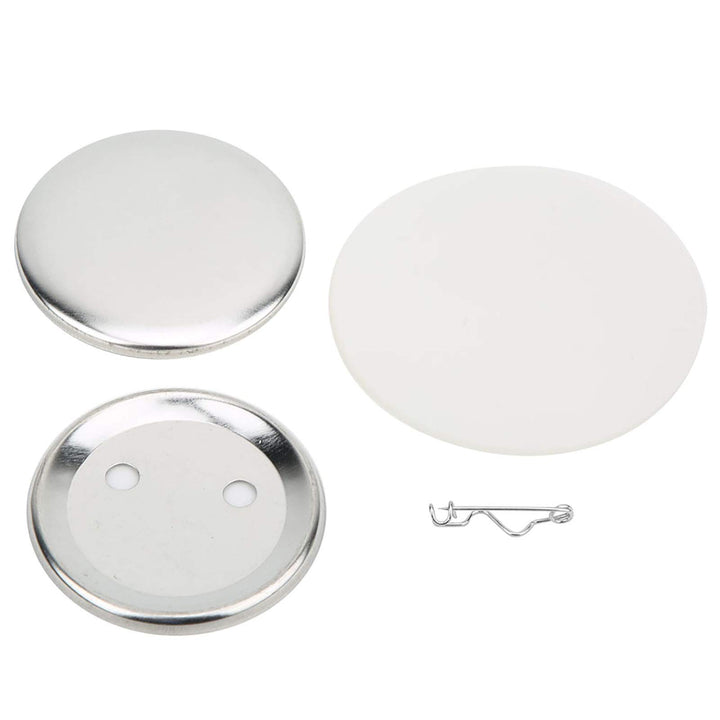 100 Sets 56 Mm, Teile für die Herstellung von Anstecknadeln und Knöpfen, Zubehör für DIY-Bastelmater